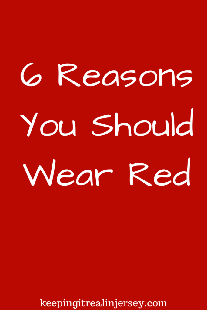 6 Reasons you should wear red. #red #redclothing #wearingred #womensfashion