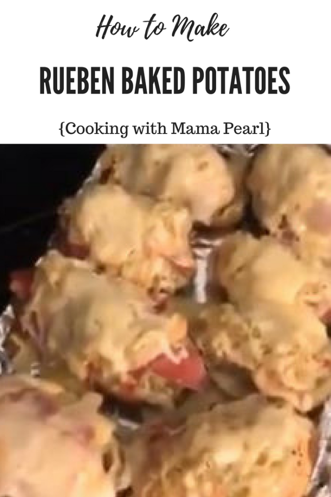 How to Make Rueben Baked Potatoes #Dinner #bakedpotatoes #rueben #food #cooking #dinner