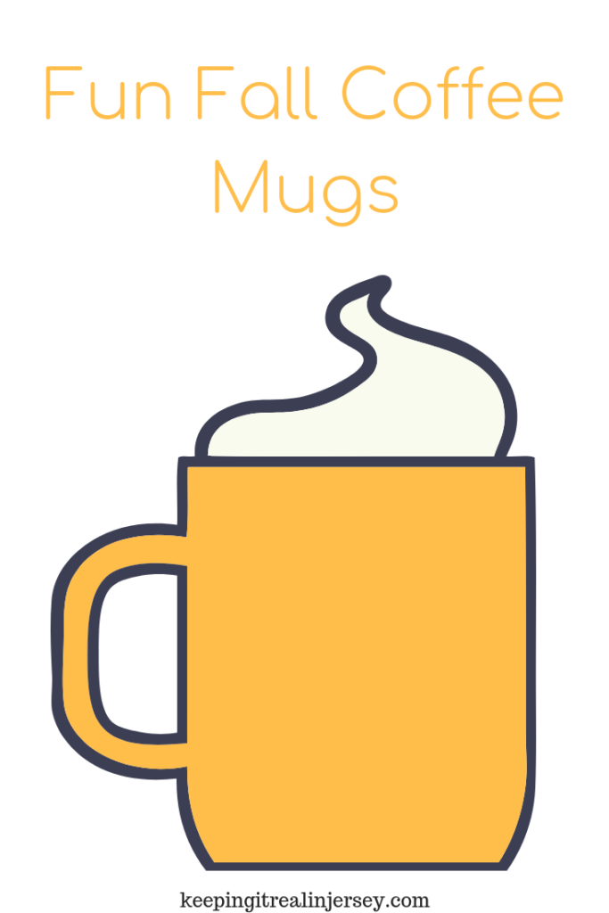 Fun Fall Coffee Mugs #giftguide #fall #fallmugs #coffeemugs #autumn 
