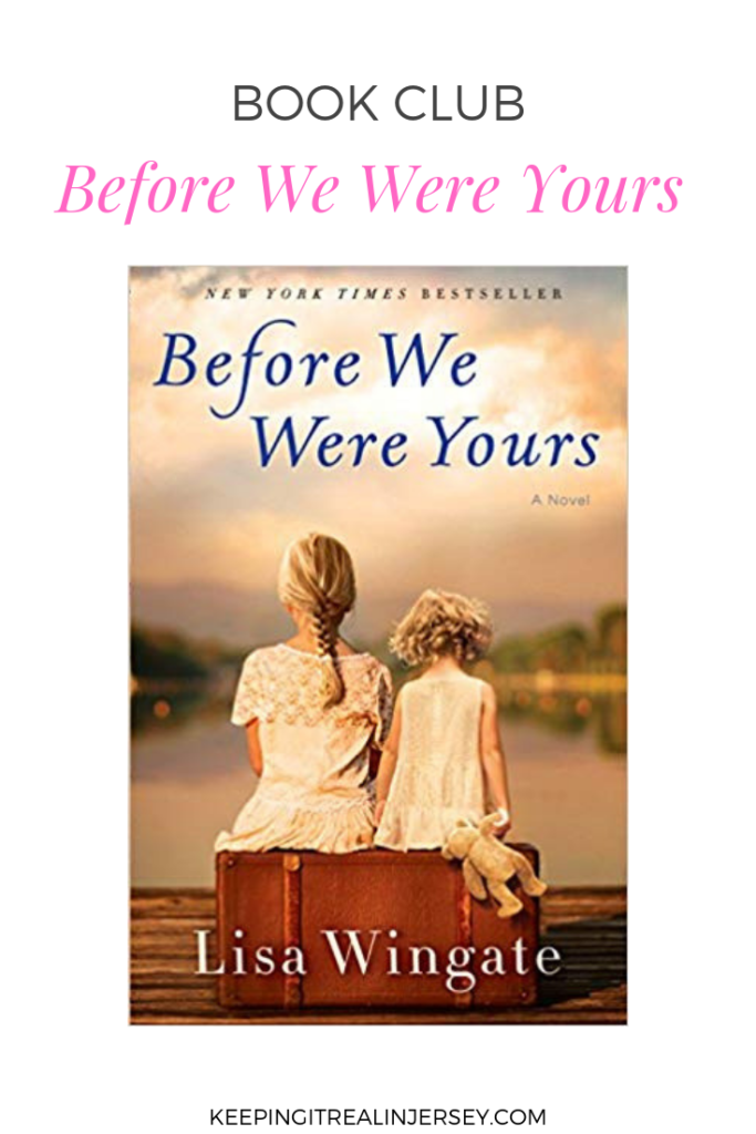 Book Club Before we were Yours #books #bookclub #reading