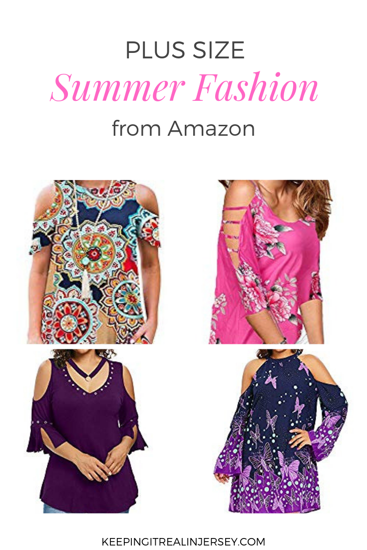 Plus Size Summer Fashion from Amazon - Keeping It Real In Jersey